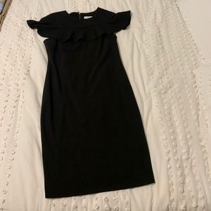Black pencil dress
